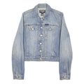 RALPH LAUREN POLO JEANS CO Womens Blue Denim Jacket S Cotton Blend Button Up