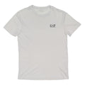 EA7 EMPORIO ARMANI Mens White Crew Neck Short Sleeve S Cotton Blend T-Shirt