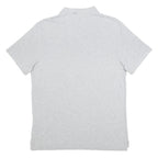 NIKE Mens Grey Short Sleeve Plain Polo Shirt L Casual Cotton
