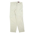 FJALLRAVEN Womens Polyester Blend Cream Regular Straight Trousers W32 L32