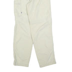 FJALLRAVEN Womens Polyester Blend Cream Regular Straight Trousers W32 L32