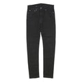 LEVI'S 510 Mens Jeans Black Regular Skinny Denim Dark W30 L42 Stretch Cotton