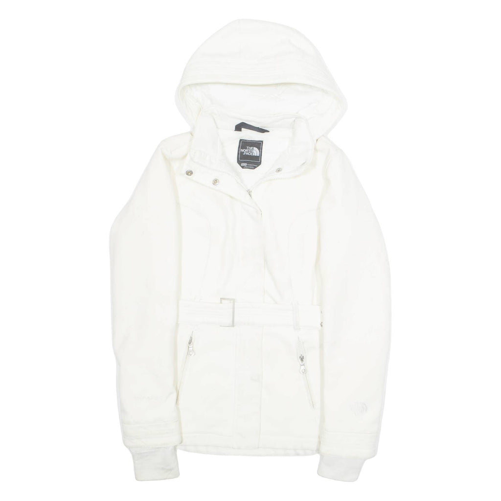 THE NORTH FACE Womens Jacket White Hooded XS
