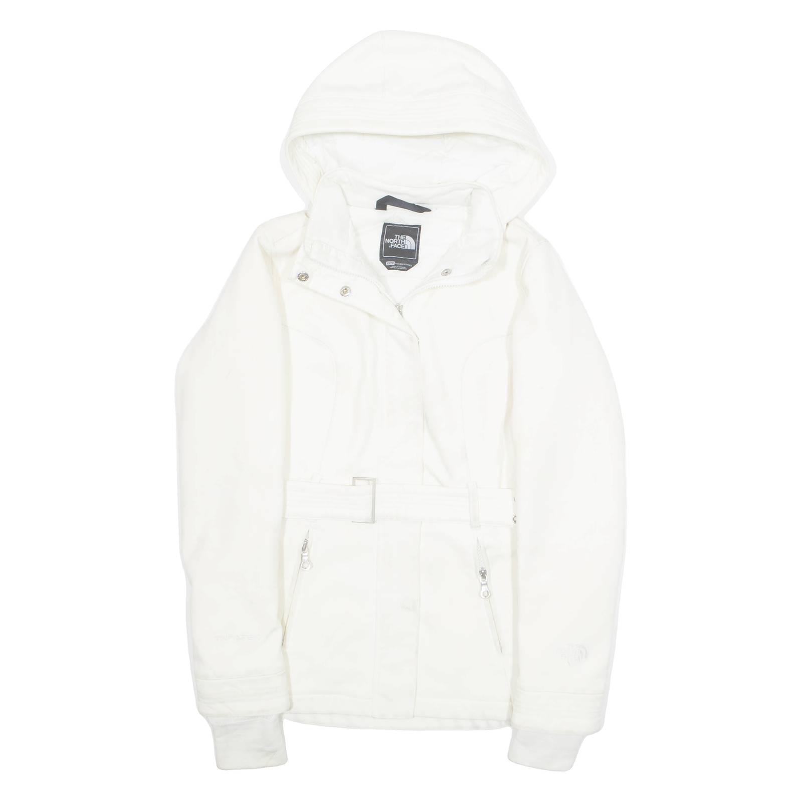 THE NORTH FACE Womens Jacket White Hooded XS