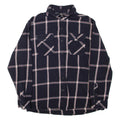 PACIFIC TRAIL Mens Shirt Blue Check Long Sleeve XL