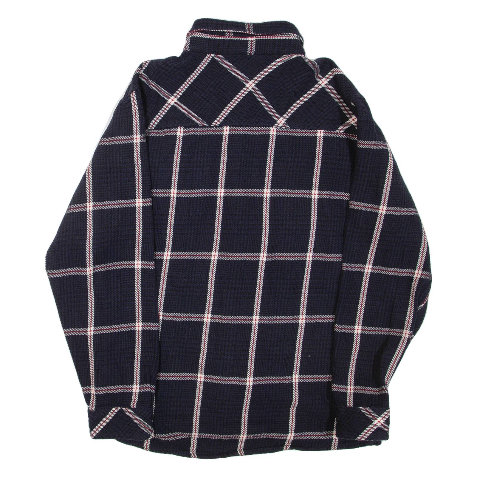 PACIFIC TRAIL Mens Shirt Blue Check Long Sleeve XL