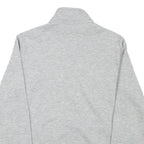 CHAMPION Mens Grey Zip Collar XS Cotton Blend Sweatshirt Full Zip Sportswear