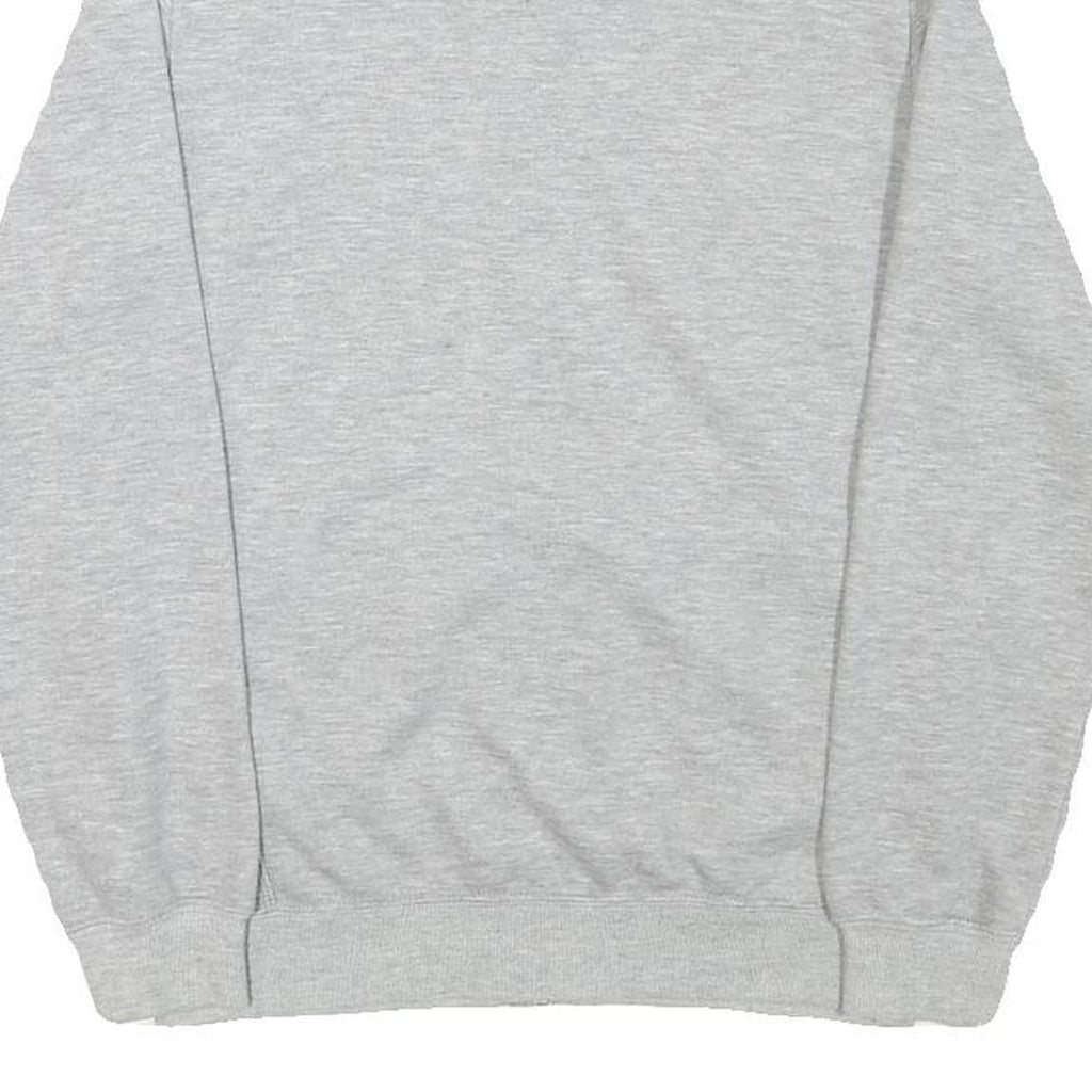 CHAMPION Mens Grey Zip Collar XS Cotton Blend Sweatshirt Full Zip Sportswear