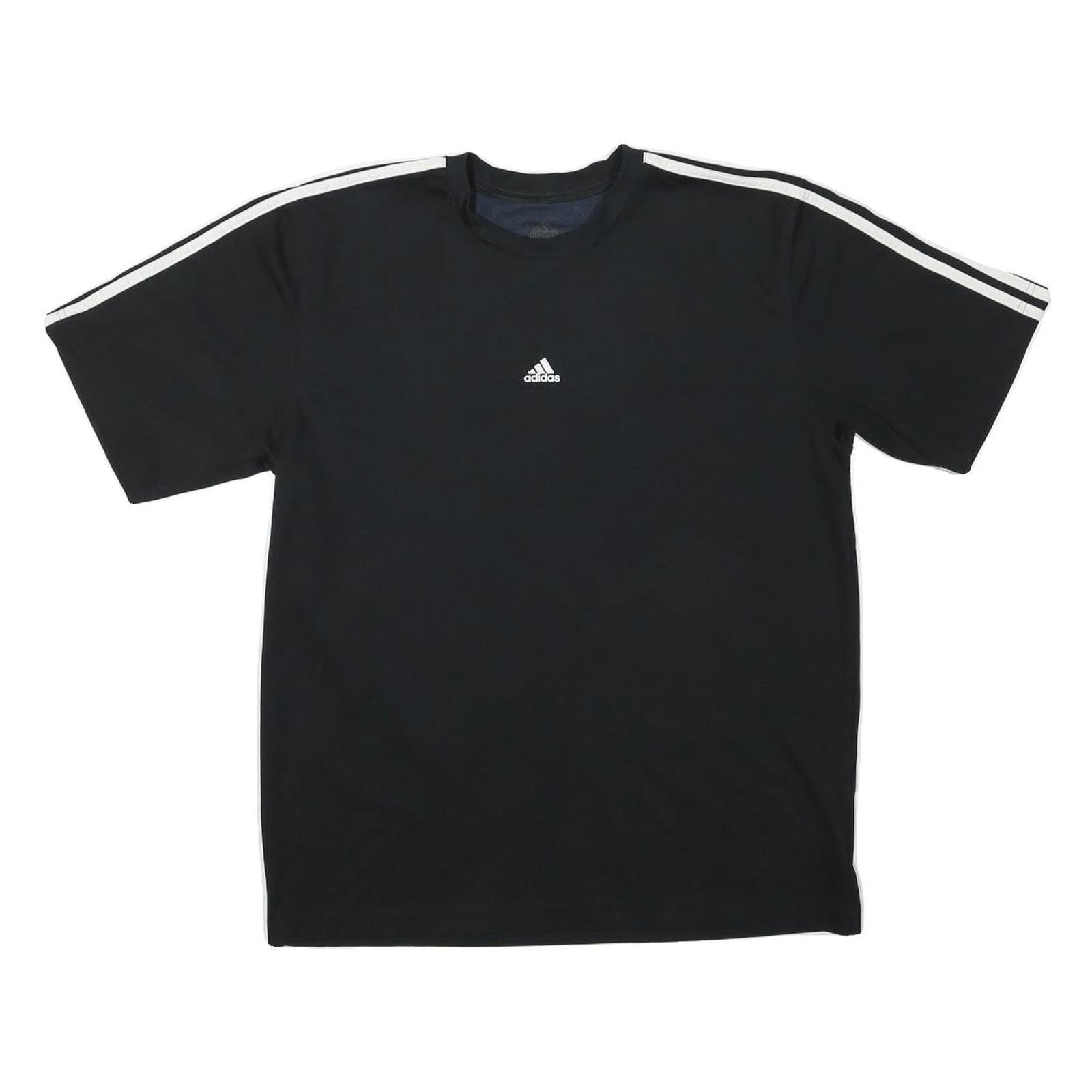 ADIDAS Mens Black & White Modern T-Shirt M Short Sleeve Crew Neck Sportswear