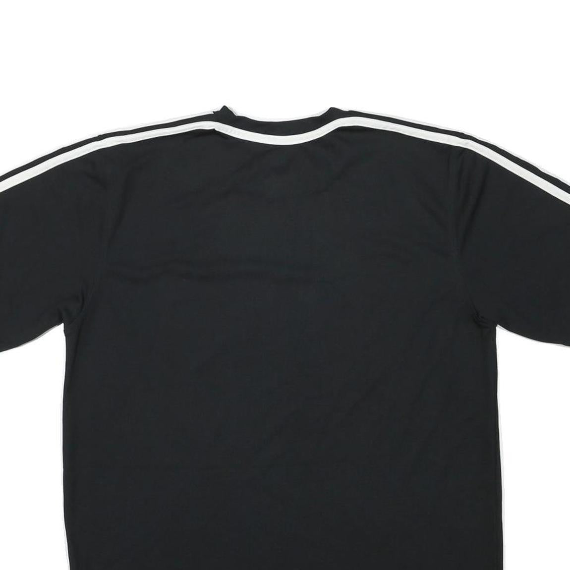 ADIDAS Mens Black & White Modern T-Shirt M Short Sleeve Crew Neck Sportswear