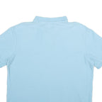CHAPS Mens Blue Polo Shirt XL Cotton Basic Short Sleeve Casual Classic