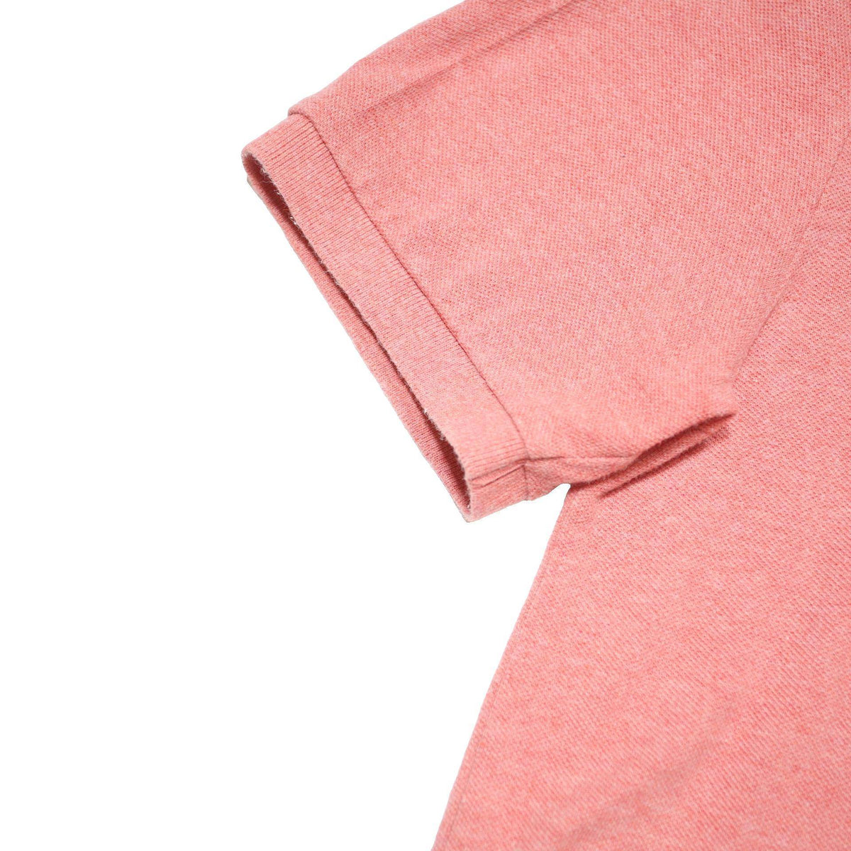 TOMMY HILFIGER Mens Red Short Sleeve Plain L Polo Shirt Cotton Blend Casual