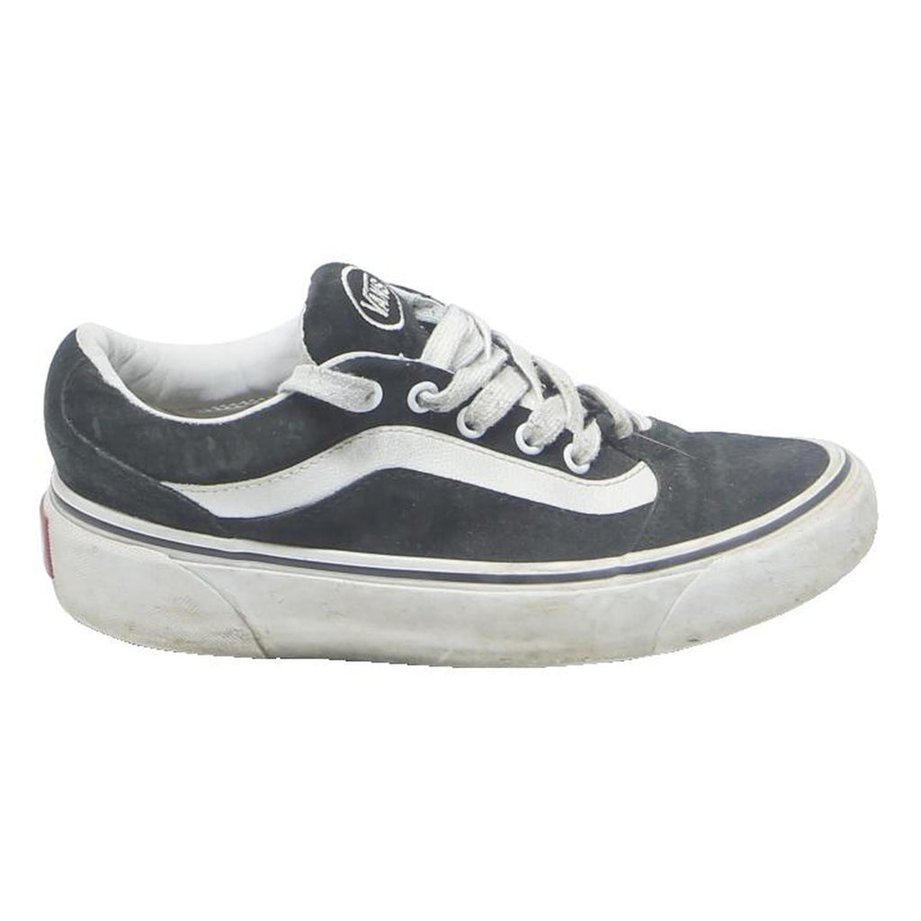 VANS Old Skool Womens Black Canvas UK 5 Classic Skate Trainers