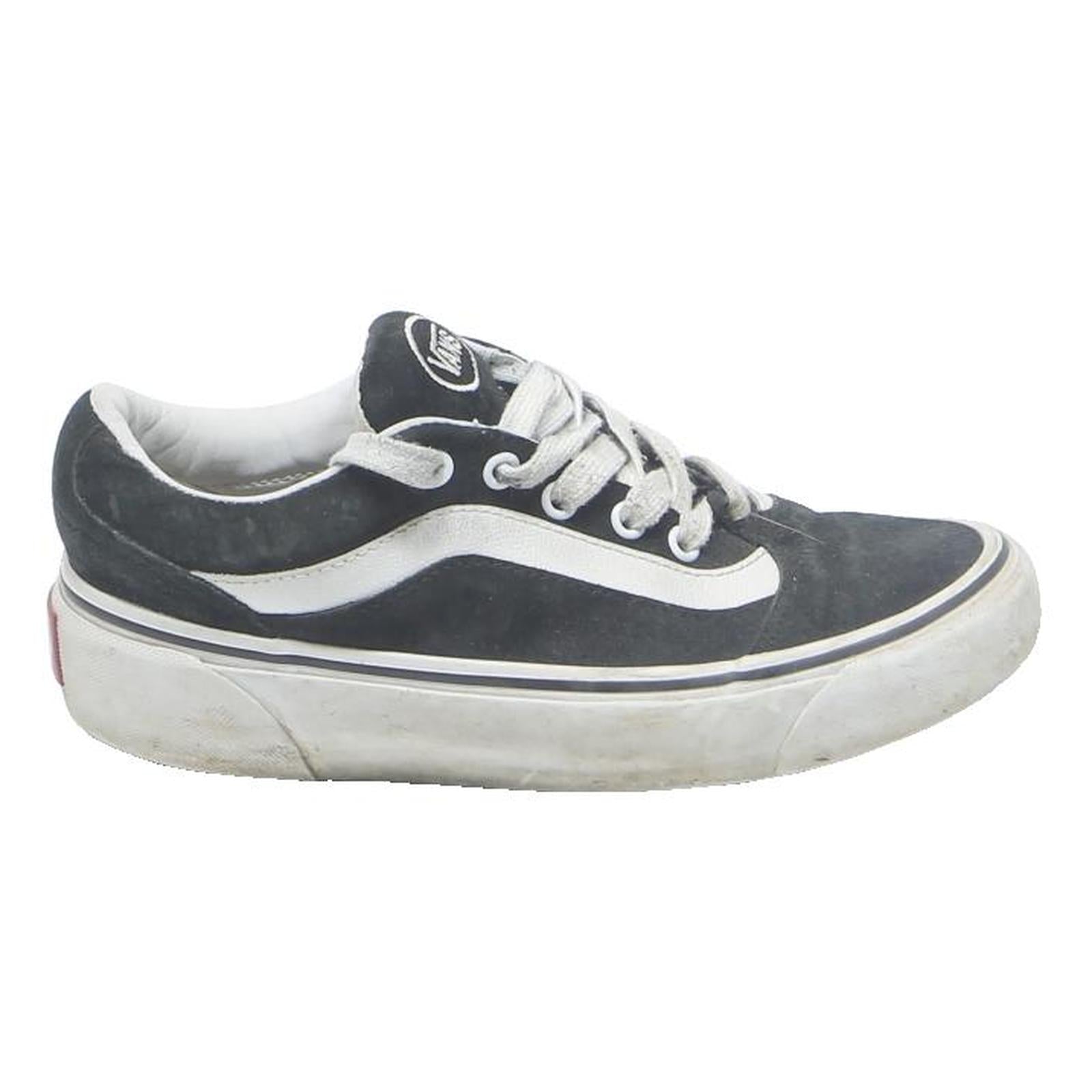 VANS Old Skool Womens Black Canvas UK 5 Classic Skate Trainers