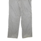 CARHARTT Mens Relaxed Beige Cotton Blend Straight Leg Trousers W34 L33 Workwear