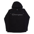 CHAMPION Mens Black Hoodie S