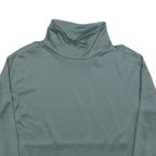 THE NORTH FACE Womens Blue Pullover Roll Neck Sweatshirt L Outdoor Casual