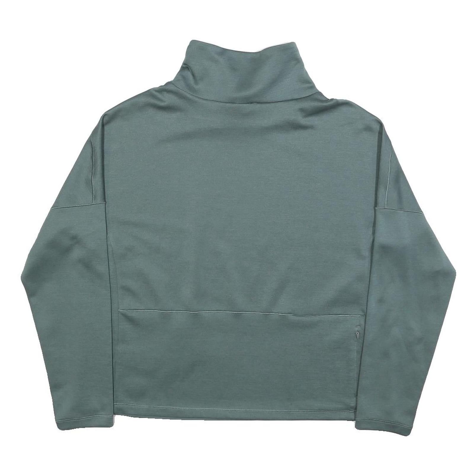 THE NORTH FACE Womens Blue Pullover Roll Neck Sweatshirt L Outdoor Casual