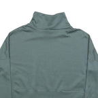 THE NORTH FACE Womens Blue Pullover Roll Neck Sweatshirt L Outdoor Casual