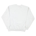 Mens White Sweatshirt Statue Of Liberty America Crew Neck XL Cotton Blend