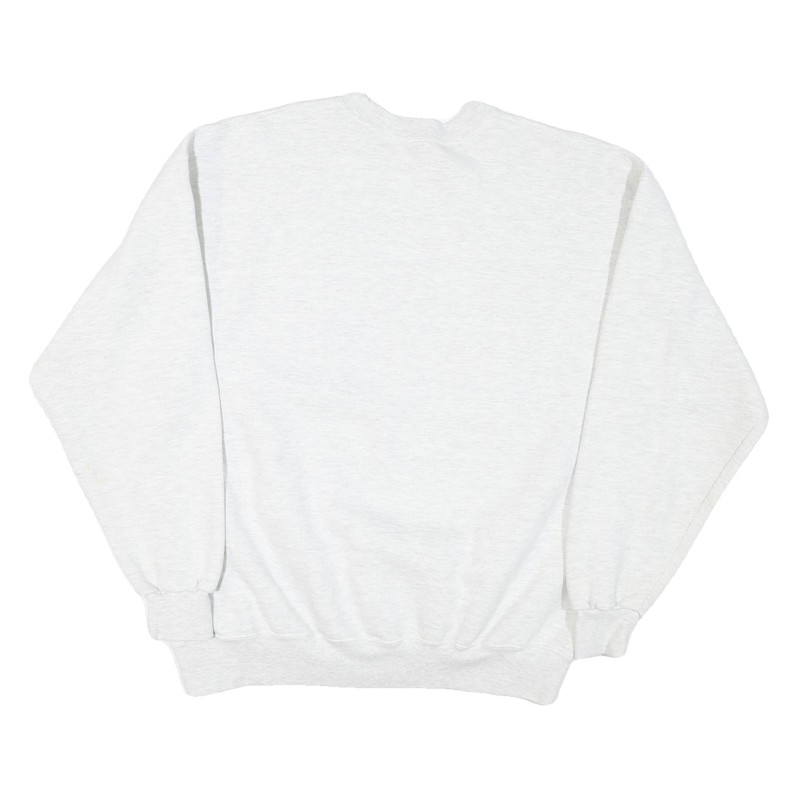 Mens White Sweatshirt Statue Of Liberty America Crew Neck XL Cotton Blend