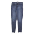 LEVI'S Womens Jeans Blue Slim Skinny Denim Medium W28 L30 Stretch Zip