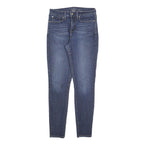LEVI'S Womens Jeans Blue Slim Skinny Denim Medium W28 L30 Stretch Zip