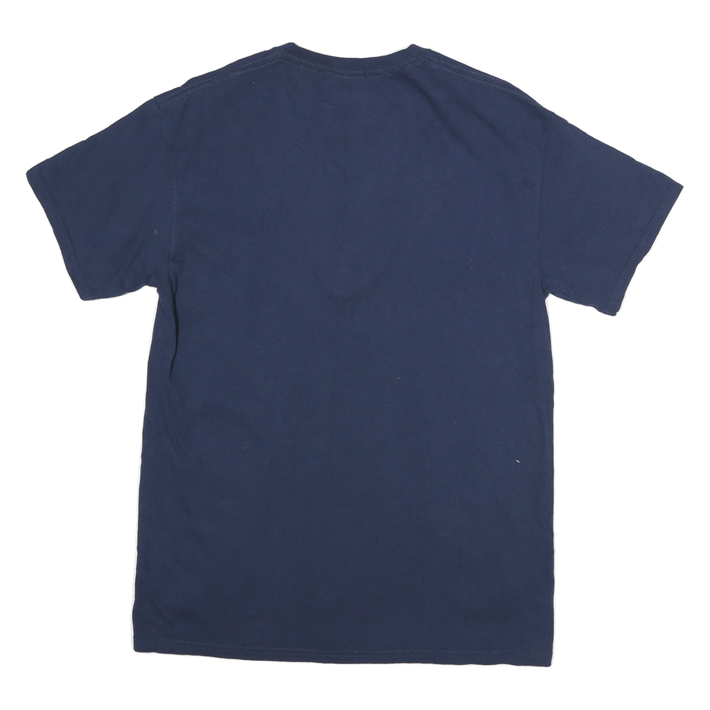 NFL Mens Blue Tennessee Titans T-Shirt M Short Sleeve Crew Neck Cotton Blend