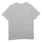 NIKE Mens Grey Crew Neck Short Sleeve Modern T-Shirt M Cotton Blend