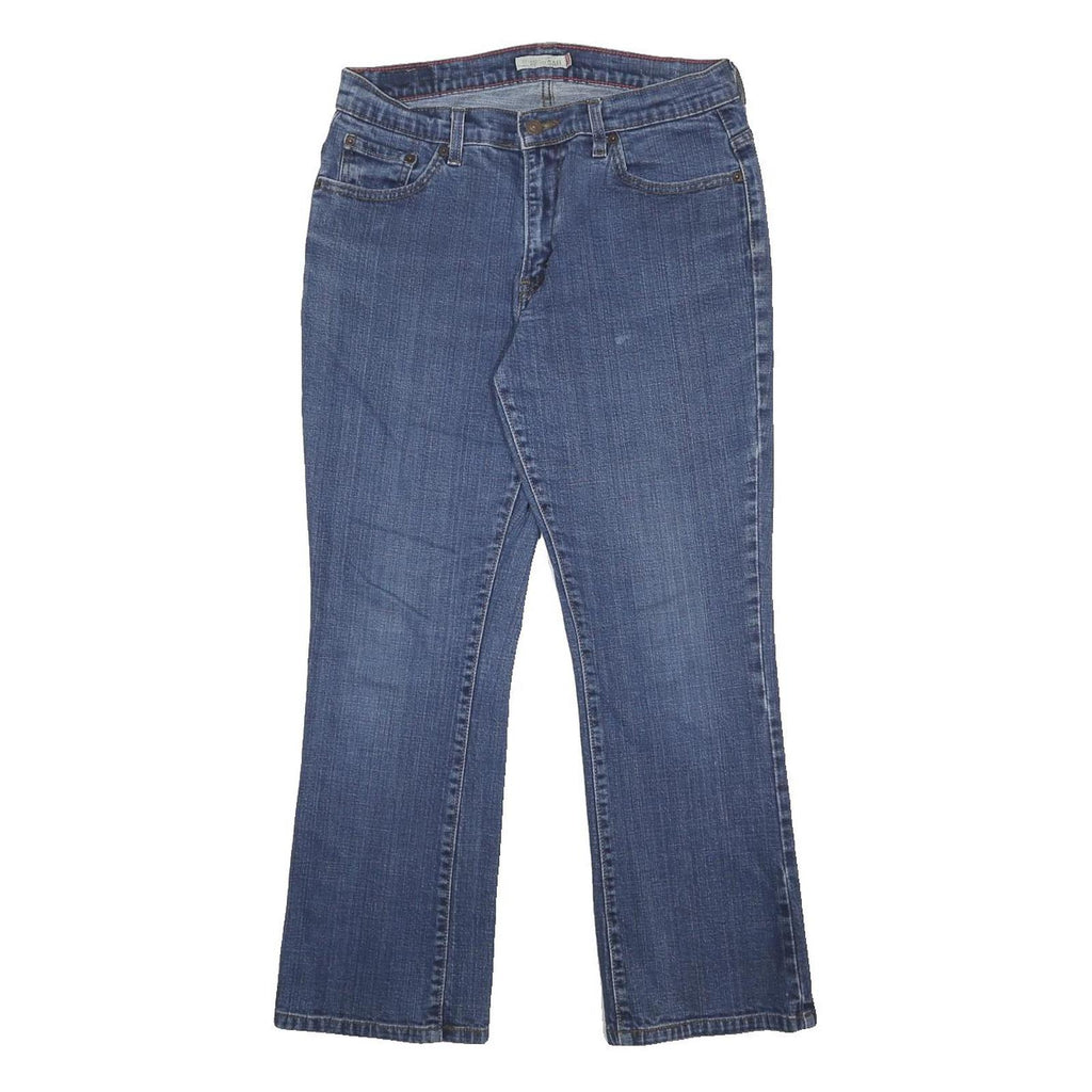 LEVI'S 550 Womens Jeans Blue Relaxed Straight Denim Medium W30 L27 Classic Cut