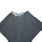 FUTURA Womens Blouse Black Long Sleeve Viscose M