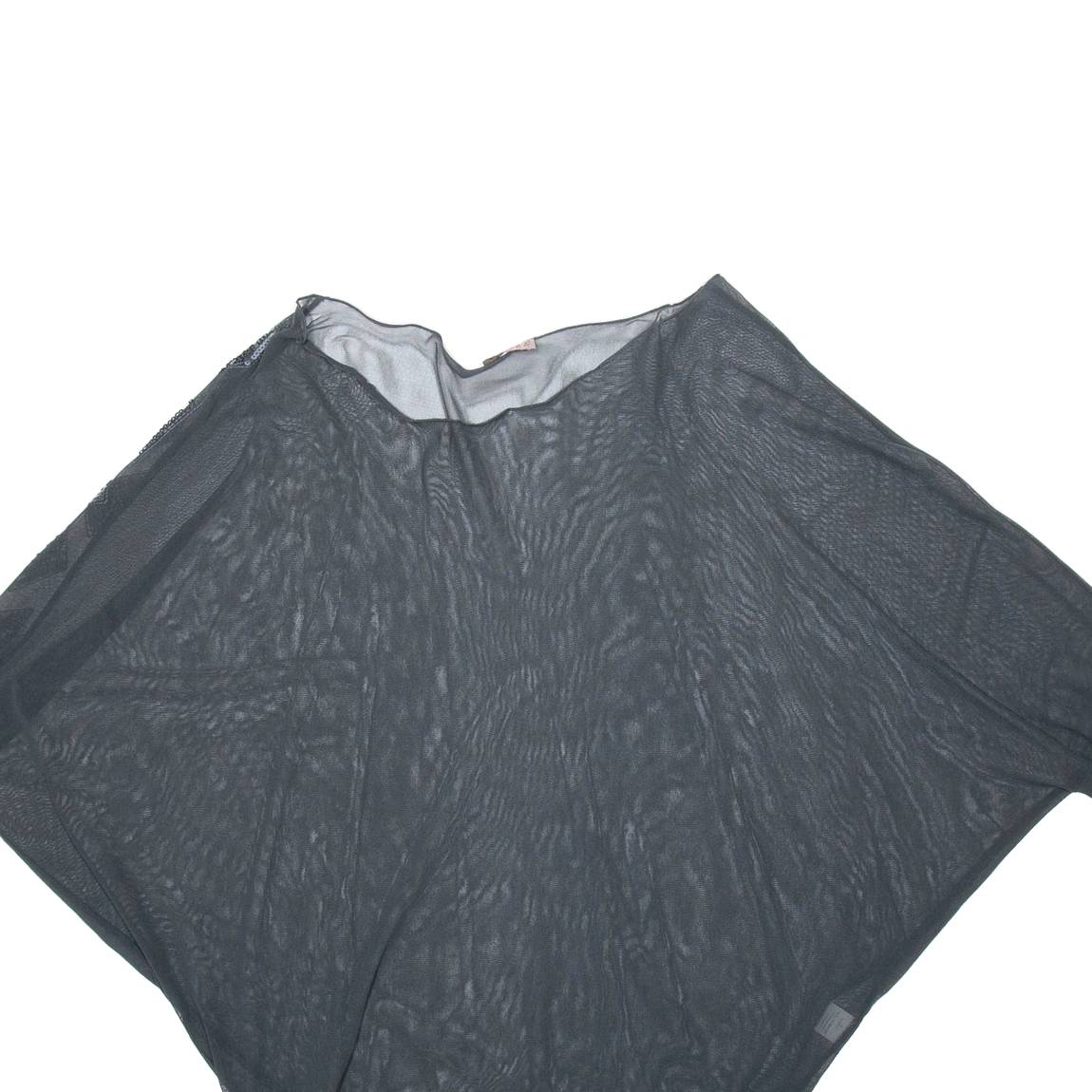 FUTURA Womens Blouse Black Long Sleeve Viscose M
