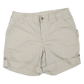CARHARTT Womens Shorts Beige Casual M W34 Cotton Blend Comfort Lightweight