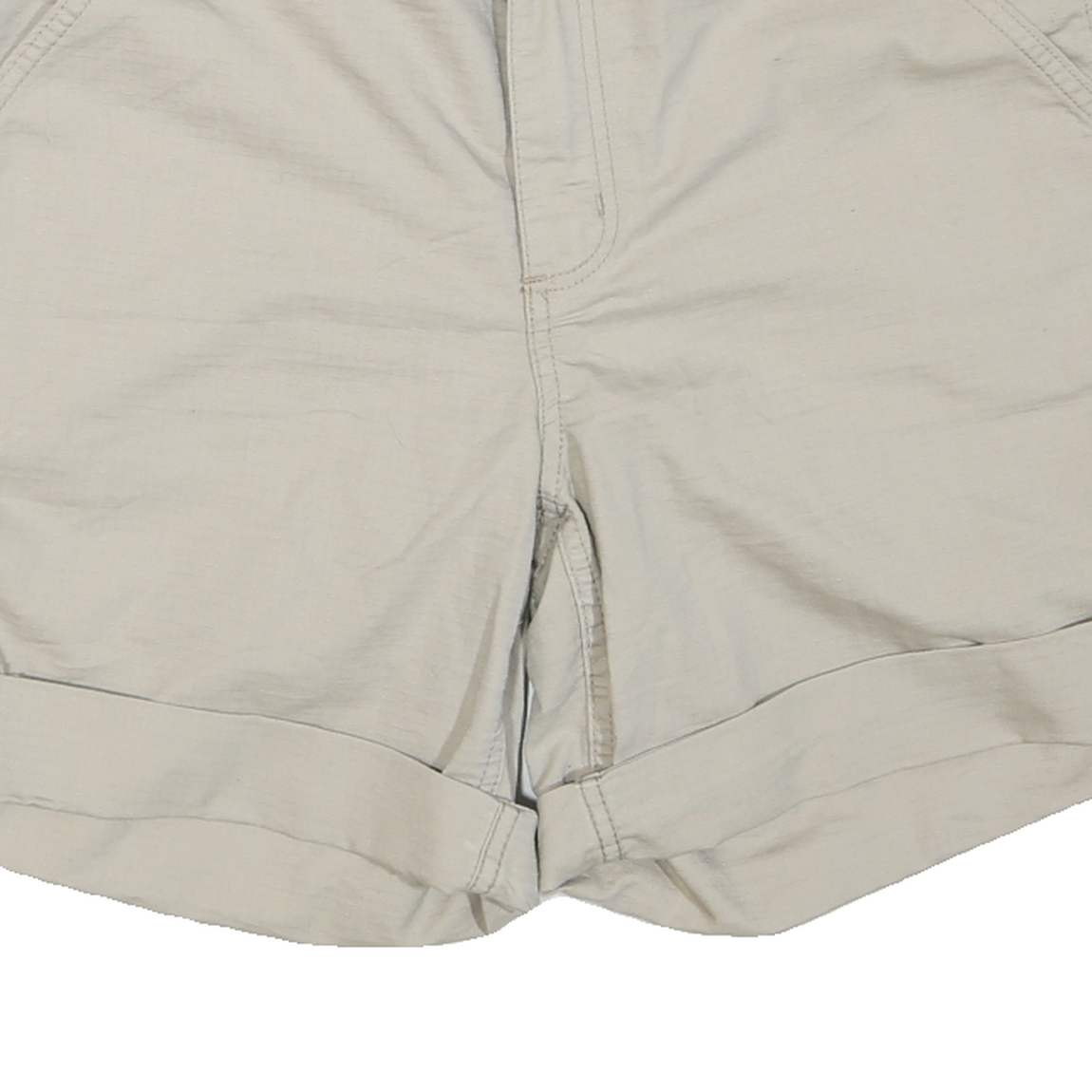 CARHARTT Womens Shorts Beige Casual M W34 Cotton Blend Comfort Lightweight