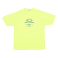 Mens Yellow Graphic T-Shirt M Short Sleeve Crew Neck Casual Sporty