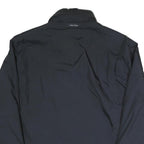 NAUTICA Mens Navy Blue Jacket M Polyester Blend Zip Plain Classic Casual
