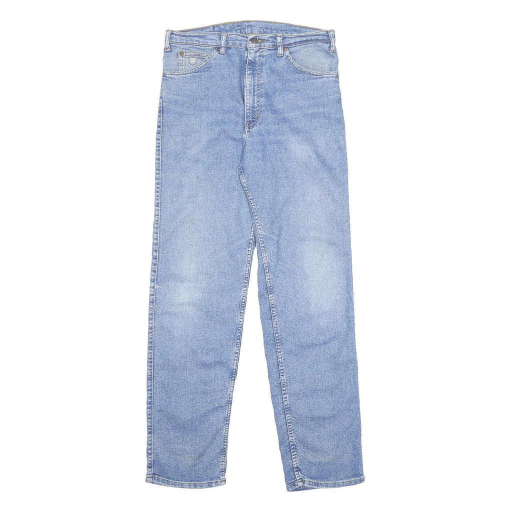 LEVI'S Silver Medal Mens Jeans Blue Regular Straight Denim Light W33 L34 Zip