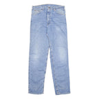 LEVI'S Silver Medal Mens Jeans Blue Regular Straight Denim Light W33 L34 Zip