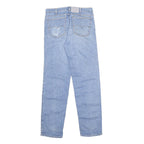 LEVI'S Silver Medal Mens Jeans Blue Regular Straight Denim Light W33 L34 Zip