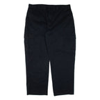 DICKIES Cargo Workwear Mens Trousers Black Relaxed Straight W38 L28