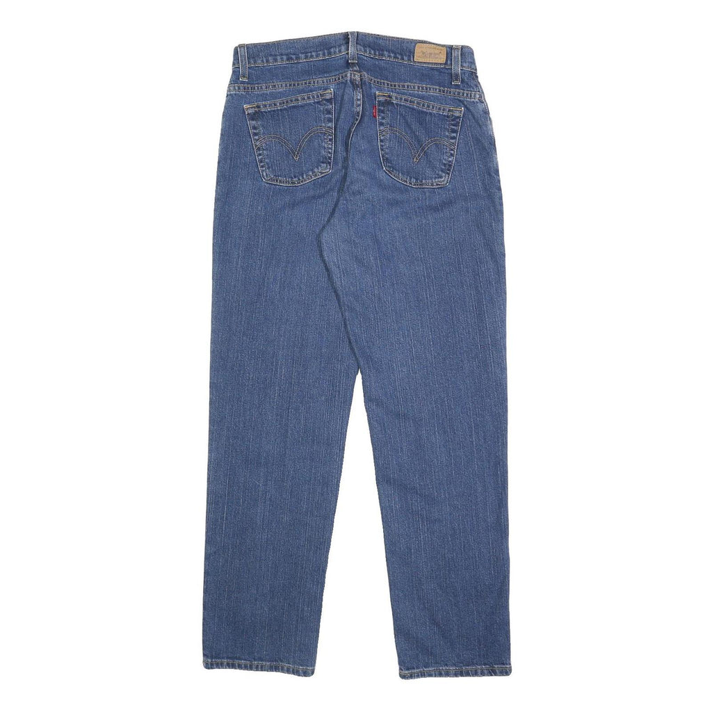 LEVI'S 550 Tapered Womens Jeans Blue Relaxed Tapered Denim Medium W30 L30