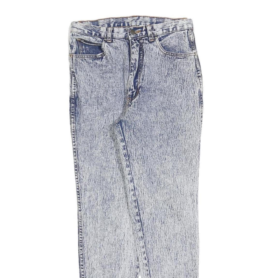 NIX Womens Jeans Blue Slim Skinny Denim Light W26 L29 Acid Wash Zip