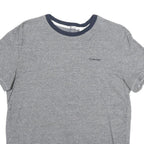 CALVIN KLEIN Mens Blue Crew Neck Short Sleeve Cotton T-Shirt M Casual
