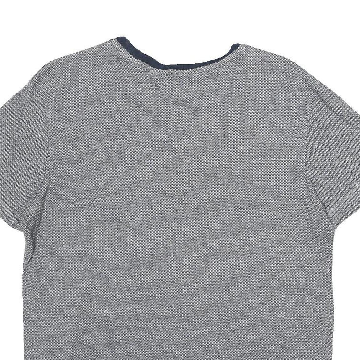 CALVIN KLEIN Mens Blue Crew Neck Short Sleeve Cotton T-Shirt M Casual