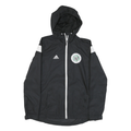 ADIDAS Mens Black & White Westfield Cross Country Track Jacket XS Polyester