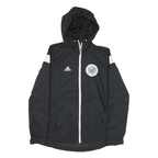 ADIDAS Mens Black & White Westfield Cross Country Track Jacket XS Polyester