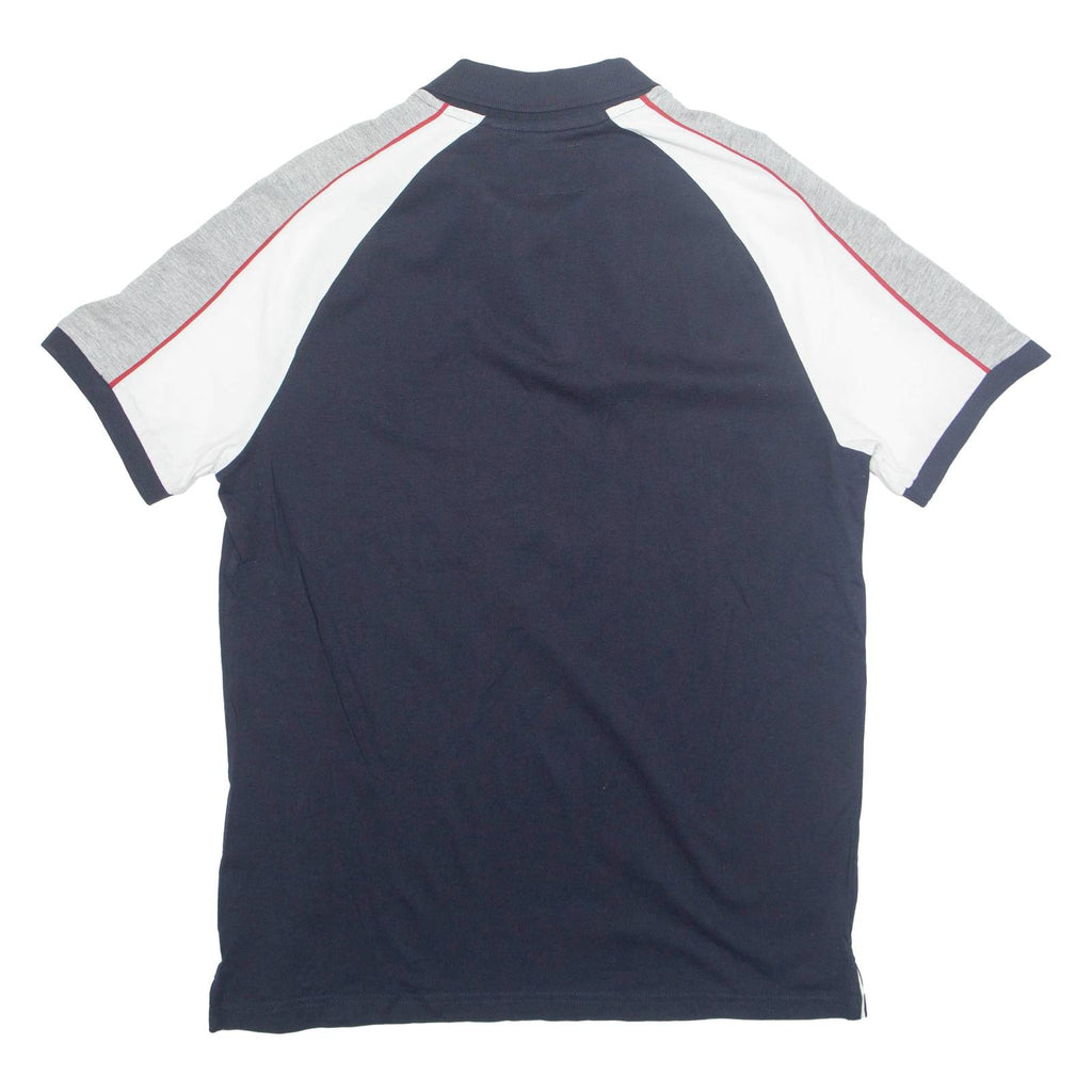 ANGELO LITRICO Mens Polo Shirt Blue M