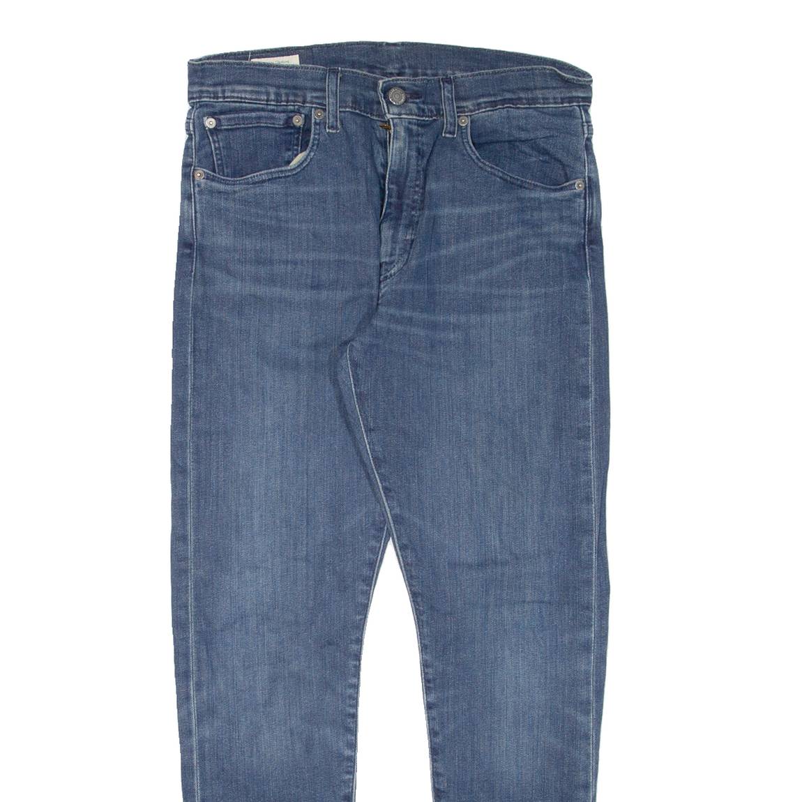 LEVI'S 512 BIG E Jeans Mens Blue Slim Tapered W32 L30