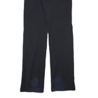HUGO BOSS Womens Polyester Blend Black Regular Fit Straight Trousers W26 L33