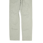 LEVI'S Mens Cotton Beige Regular Straight Trousers W30 L29 Classic Casual Zip